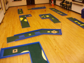 Crazy golf hire
